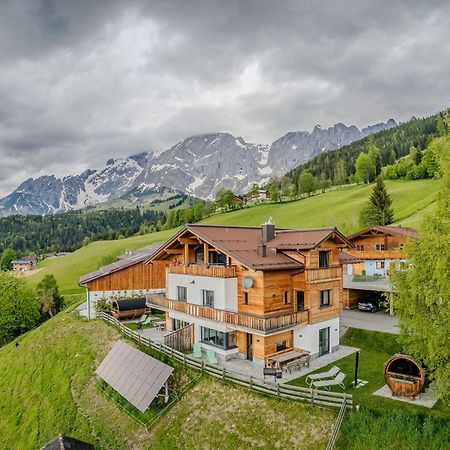 Gut Stein Panoramalodge Muhlbach Am Hochkonig Ruang foto