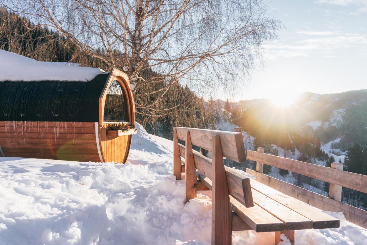 Gut Stein Panoramalodge Muhlbach Am Hochkonig Bagian luar foto